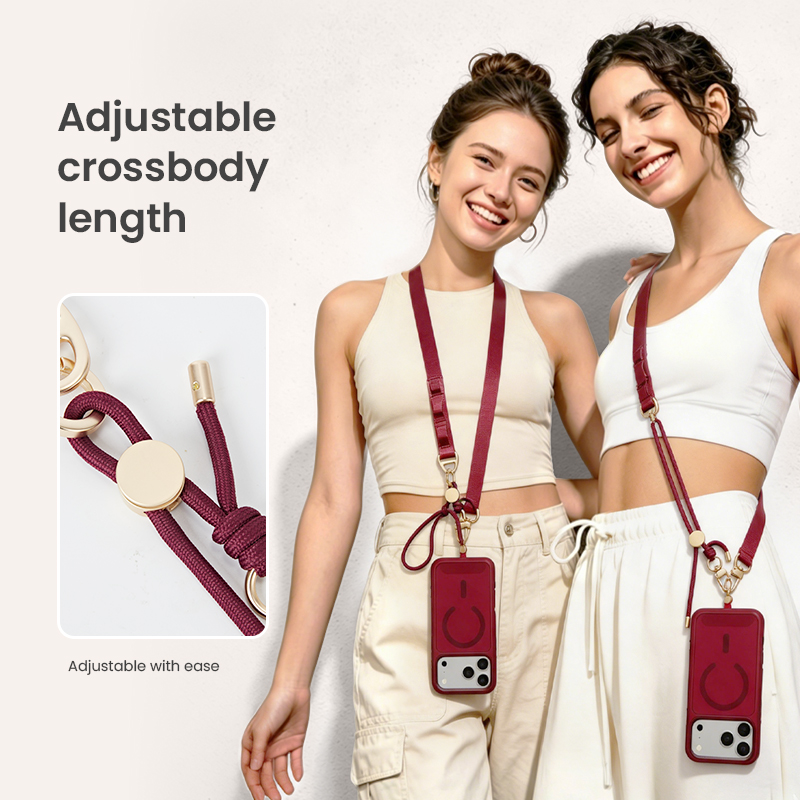 Adjustable strap length for daily wearing