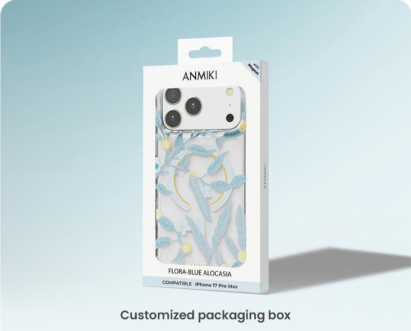 Custom packaging box for floral case