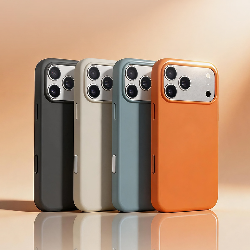 Multiple color options for matte case
