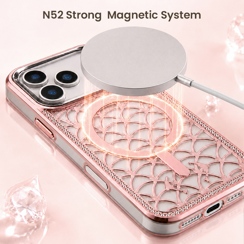 N52 magnetic charging system display
