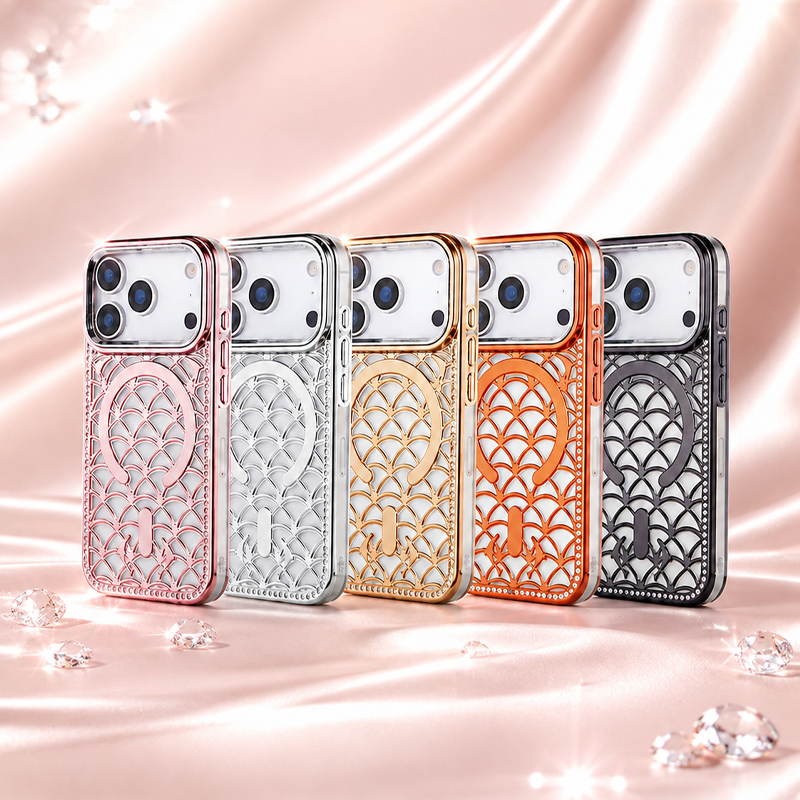 Multiple metallic color options