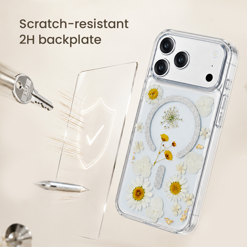 Scratch-resistant backplate protection detail