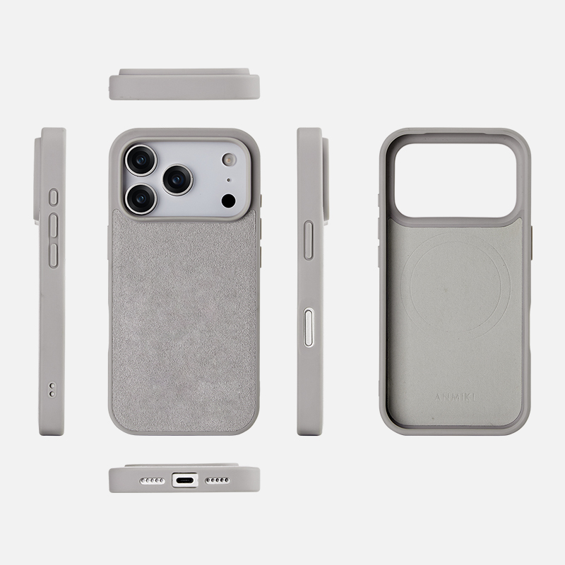 Full view of soft fabric phone case