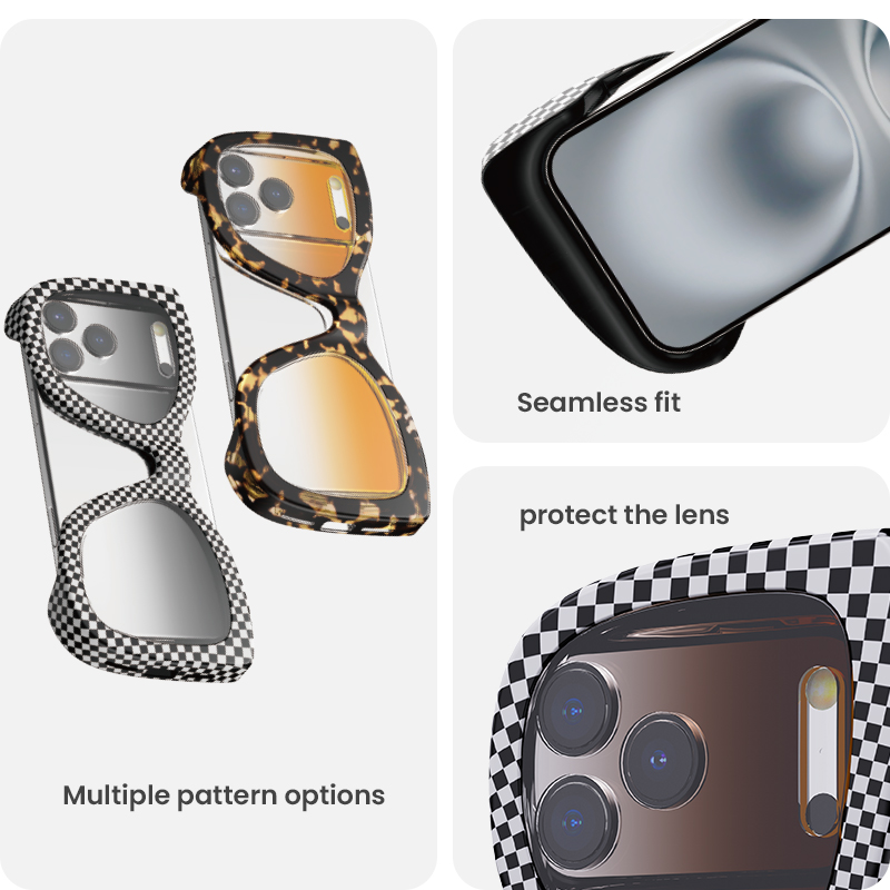 Seamless fit and lens protection details
