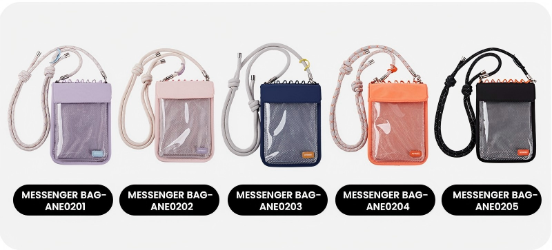 Multiple color options for phone shoulder bag