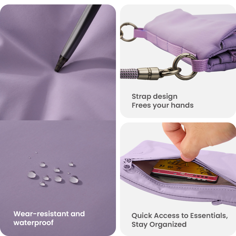 Waterproof and wear-resistant crossbody bag material
