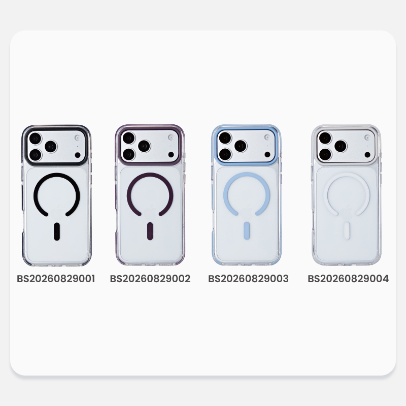 Color options for BEAUTY SHIELD matte phone case