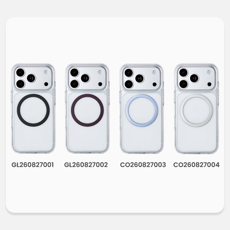 Color options for Corning Glass phone case