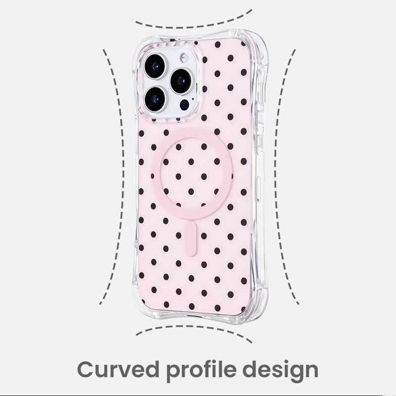 Curved profile design for comfortable handling