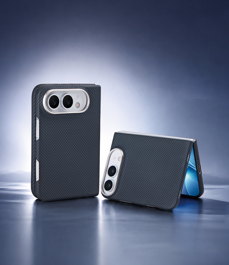 Foldable Kevlar-style phone case for iPhone Duo