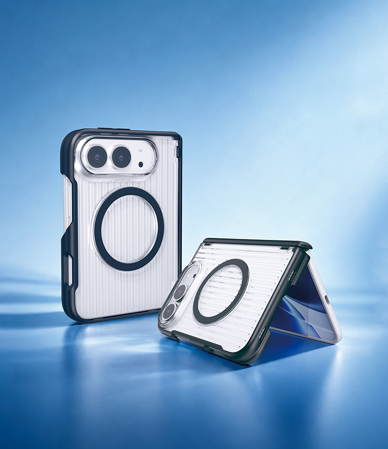 Foldable suitcase magnetic phone case for iPhone 18 Ultra