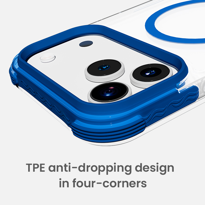 Reinforced four-corner impact protection