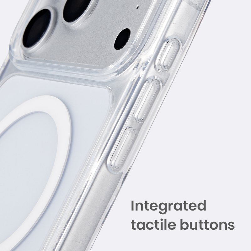 Integrated tactile button design