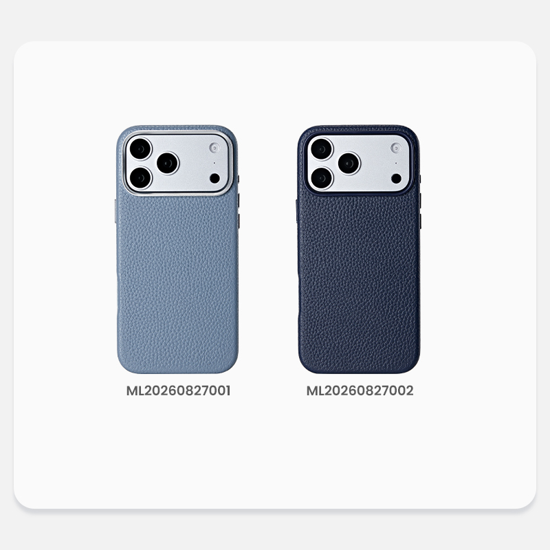 Light blue and navy color options