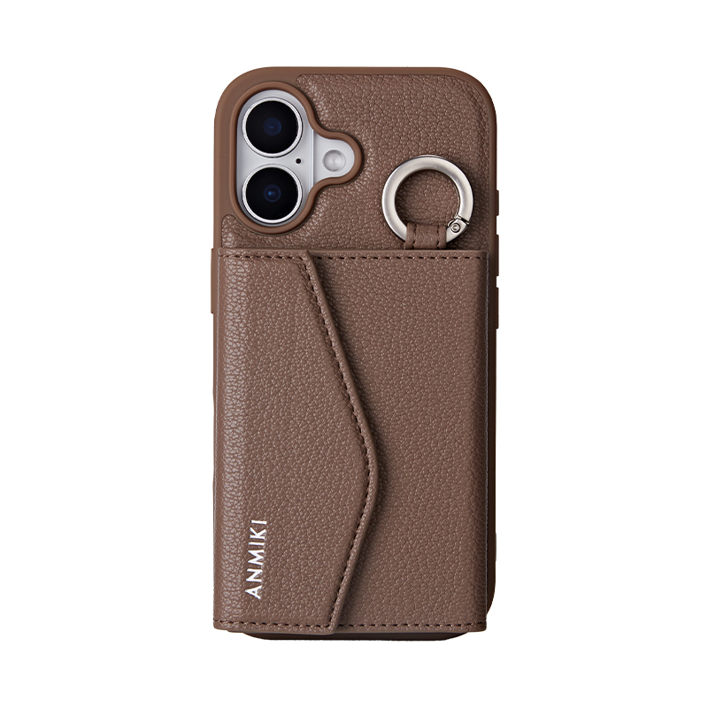 Leather Lanyard Wallet Phone Case for iPhone 17 - Image 4
