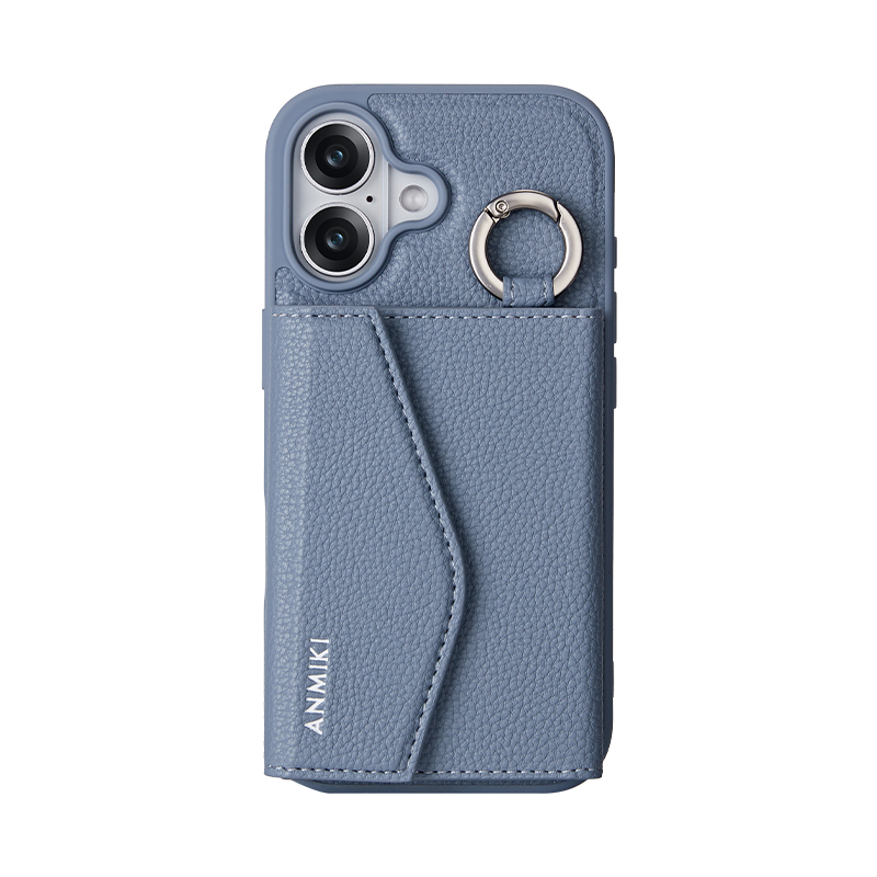 Leather Lanyard Wallet Phone Case for iPhone 17 - Image 2