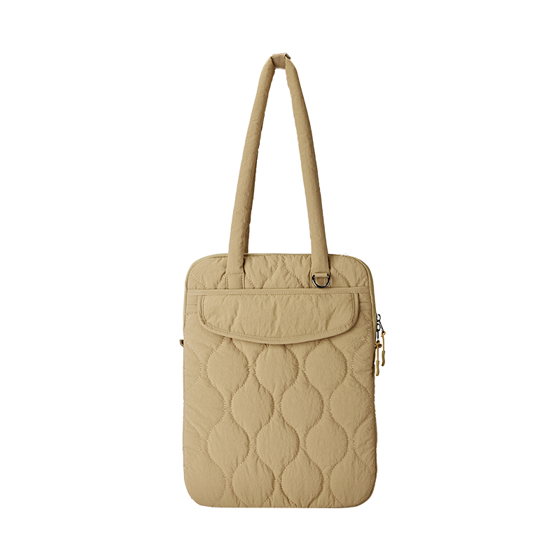 Quilted Laptop Tote Bag
