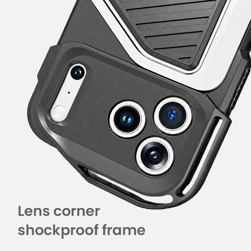 Reinforced protection around the camera area
