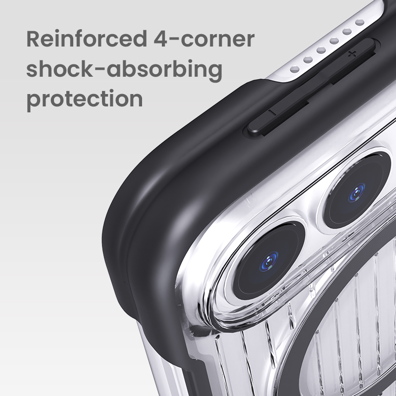 Reinforced corner protection phone case detail