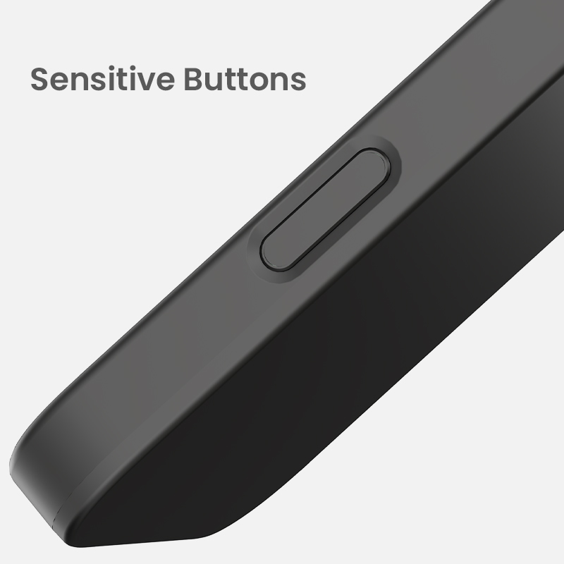 Responsive side button detail