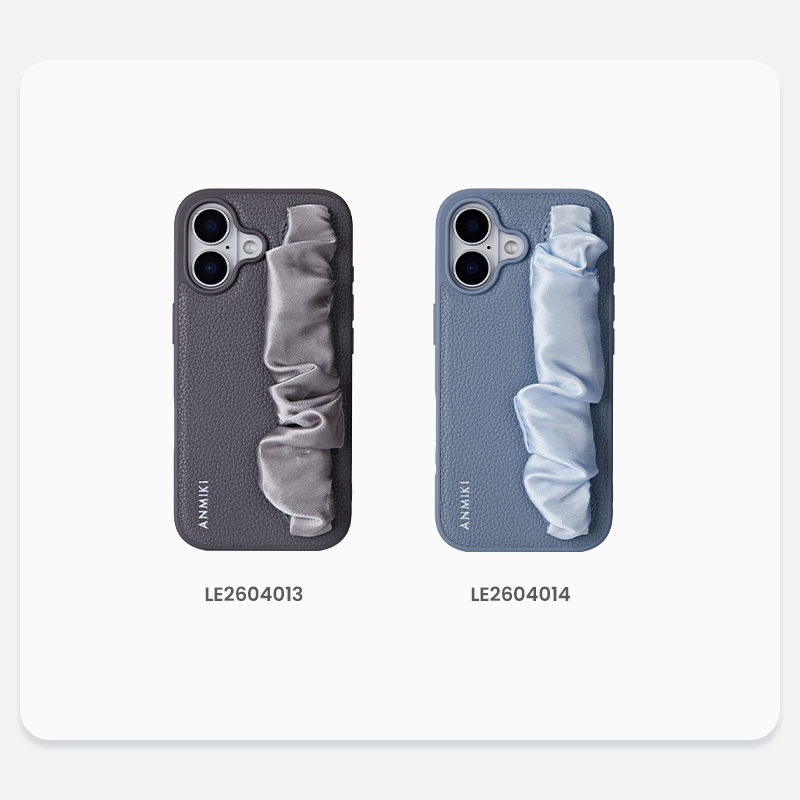 Grey and light blue color options