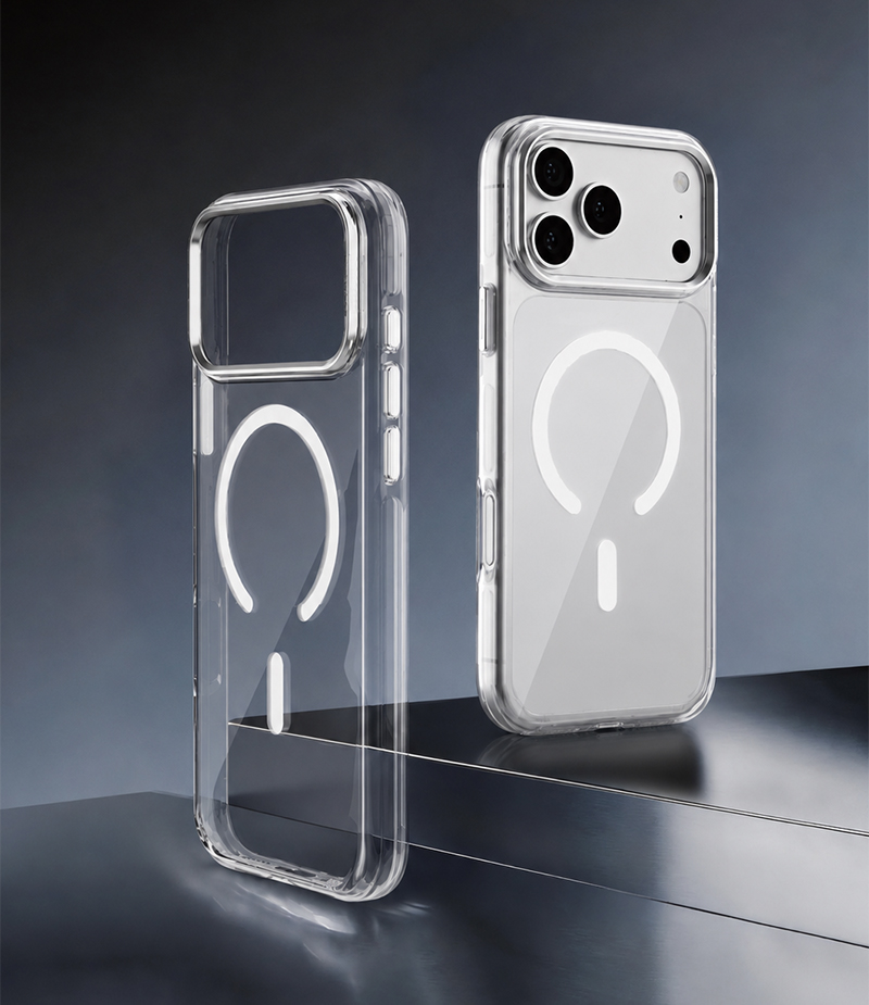 SURPASS clear magnetic phone case for iPhone 18 Pro Max