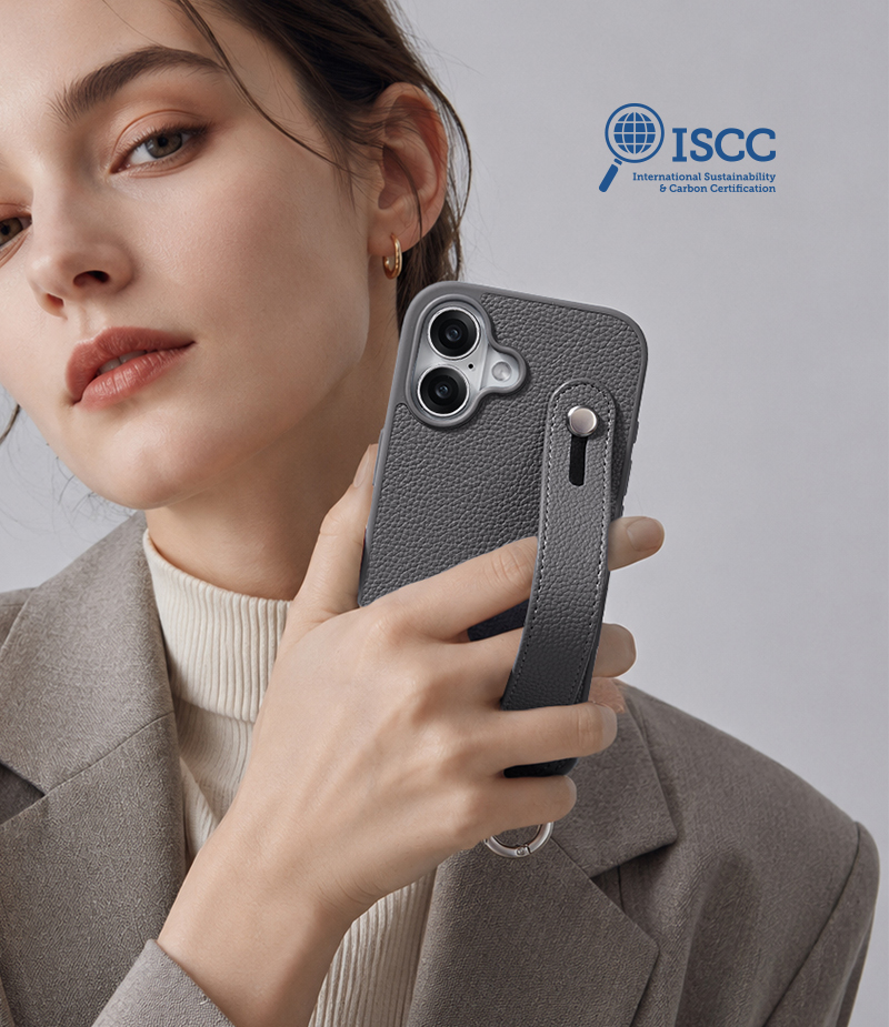 Wrist-strap phone case for iPhone 17
